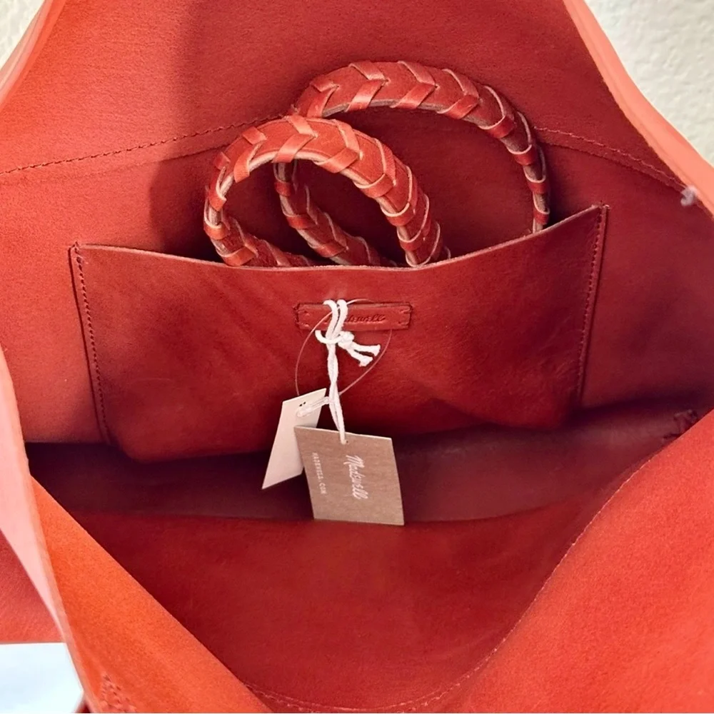 BNWT Madewell The Dylan Foldover Transport Tote - Picture 12 of 15